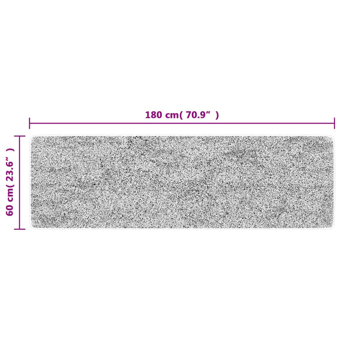 Tappeto da Cucina-Tappetino da Cucina Multicolore 60x180 cm Lavabile Antiscivolo 646207