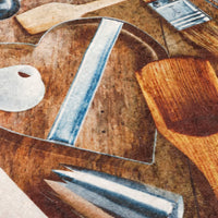 Tappeto da Cucina-Tappetino da Cucina Multicolore 60x180 cm Lavabile Antiscivolo 560868