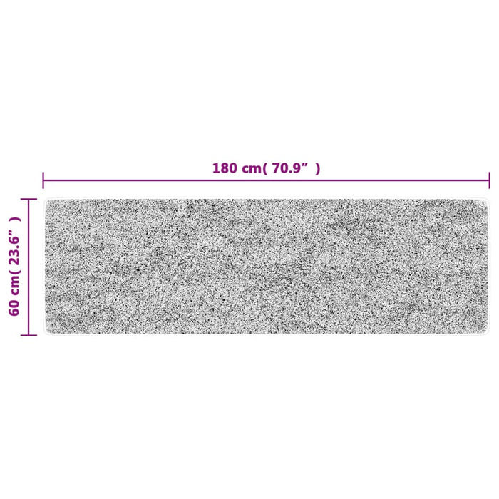 Tappeto da Cucina-Tappetino da Cucina Multicolore 60x180 cm Lavabile Antiscivolo 560868