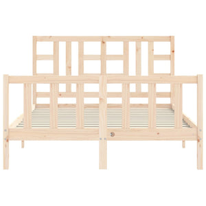 Giroletto senza Materasso 160x200 cm in Legno Massello di Pino 3191981