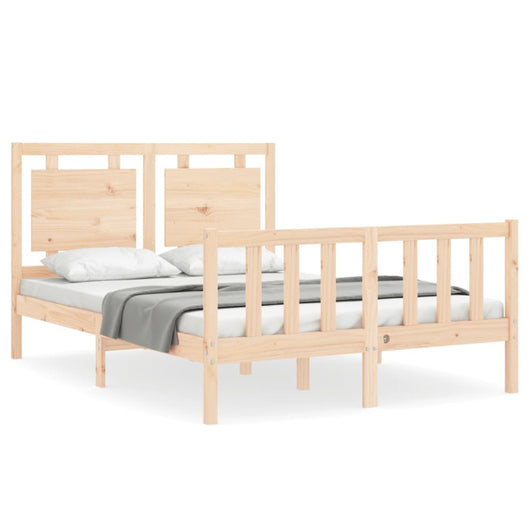 Giroletto senza Materasso 140x200 cm in Legno Massello di Pino 3192166