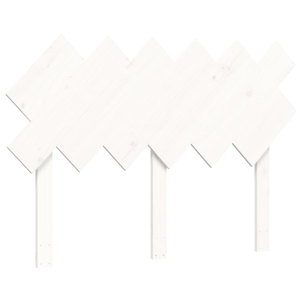 Giroletto senza Materasso Bianco 120x200 cm Legno Massello Pino 3193722