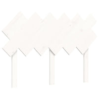 Giroletto senza Materasso Bianco 120x200 cm Legno Massello Pino 3193722