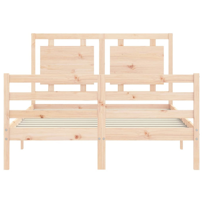 Giroletto con Testiera 120x200 cm in Legno Massello 3194046