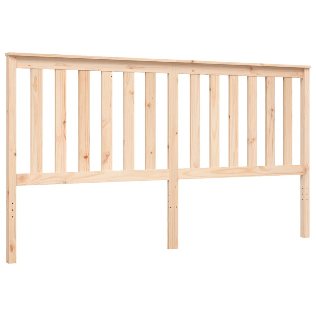 Giroletto con Testiera Super King Size in Legno Massello 3194261