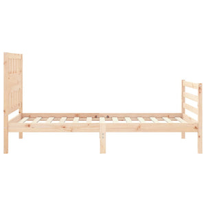 Giroletto con Testiera Small Single in Legno Massello 3194271