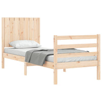 Giroletto con Testiera Small Single in Legno Massello 3194726