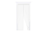 Zanzariera Magnetica Per Porta Ingresso E Finestre Anti Insetti Zanzare Protezione Cimici Mosche Si Chiude da Sola - 90X210 - Bianco