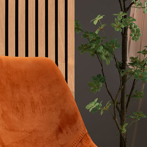 WallArt Pannelli Acustici da Parete Aku Rovere Chiaro 4 pz 447596