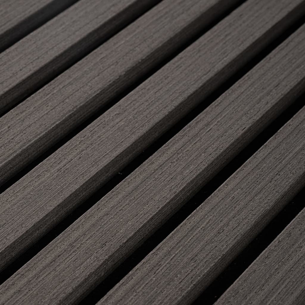 WallArt Pannelli Acustici da Parete Aku Rovere Cenere 4 pz 447598