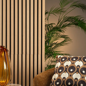 WallArt Pannelli Acustici da Parete Aku Rovere Naturale 4 pz 447599