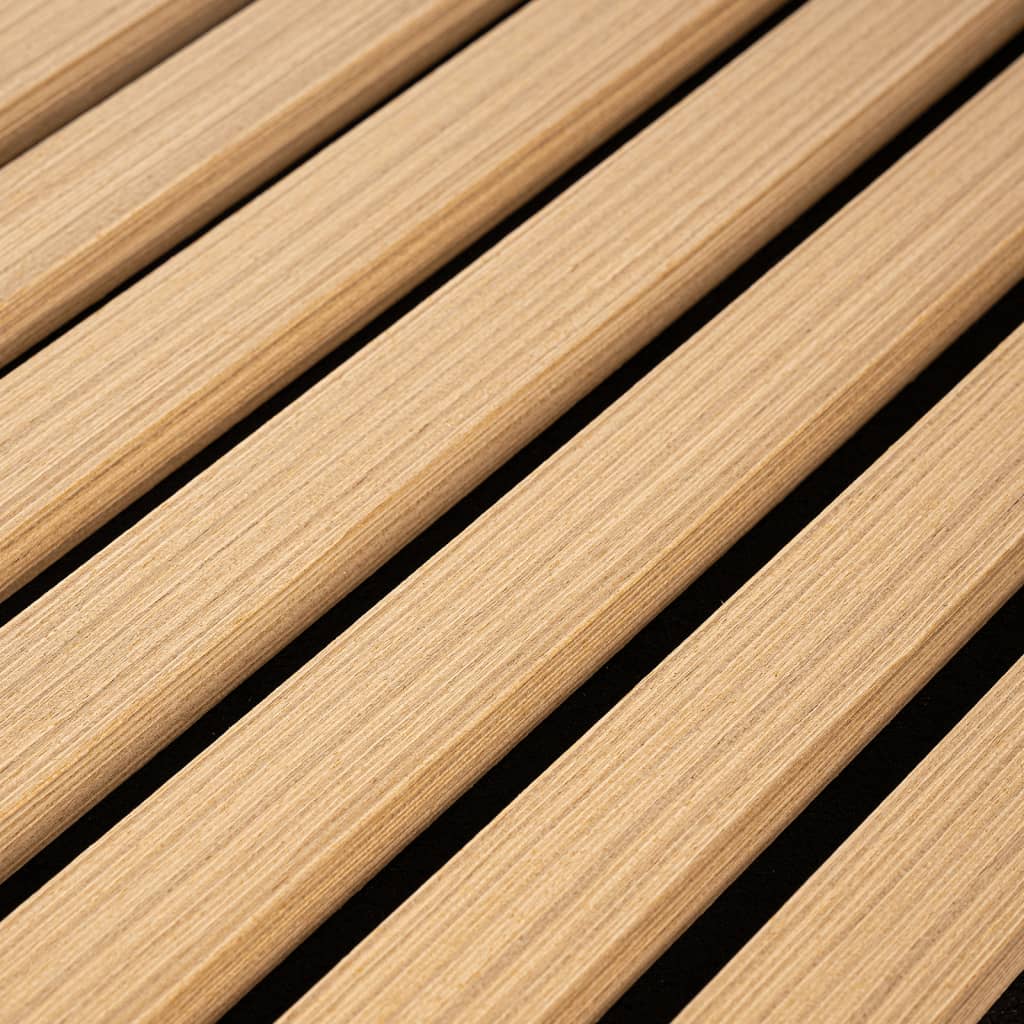 WallArt Pannelli Acustici da Parete Aku Rovere Naturale 4 pz 447599