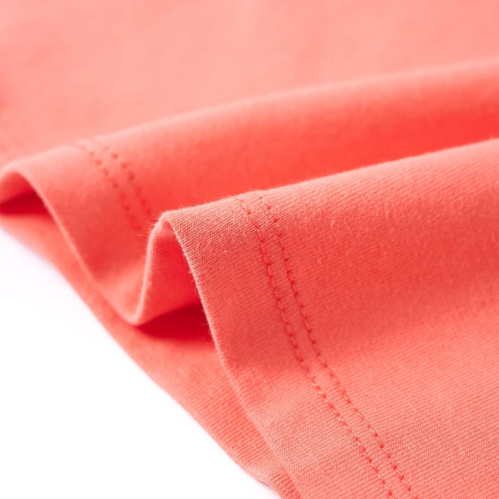 Maglietta da Bambina Corallo 104 10430