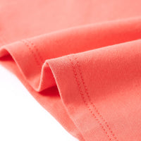 Maglietta da Bambina Corallo 116 10431