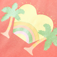 Maglietta da Bambina Corallo 140 10433