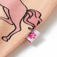 Pigiama da Bambina a Maniche Corte Arancione Chiaro 92 10444