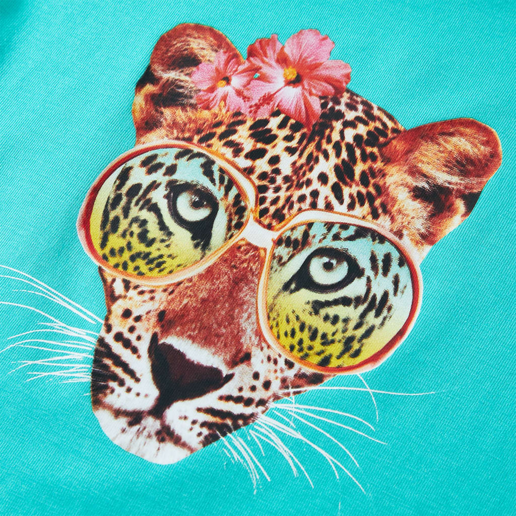 Maglietta da Bambina Menta 116 10451