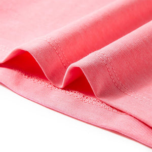 Maglietta da Bambina Rosa Neon 116 10456