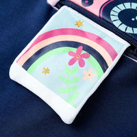 Maglietta da Bambina Blu Marino 92 10469