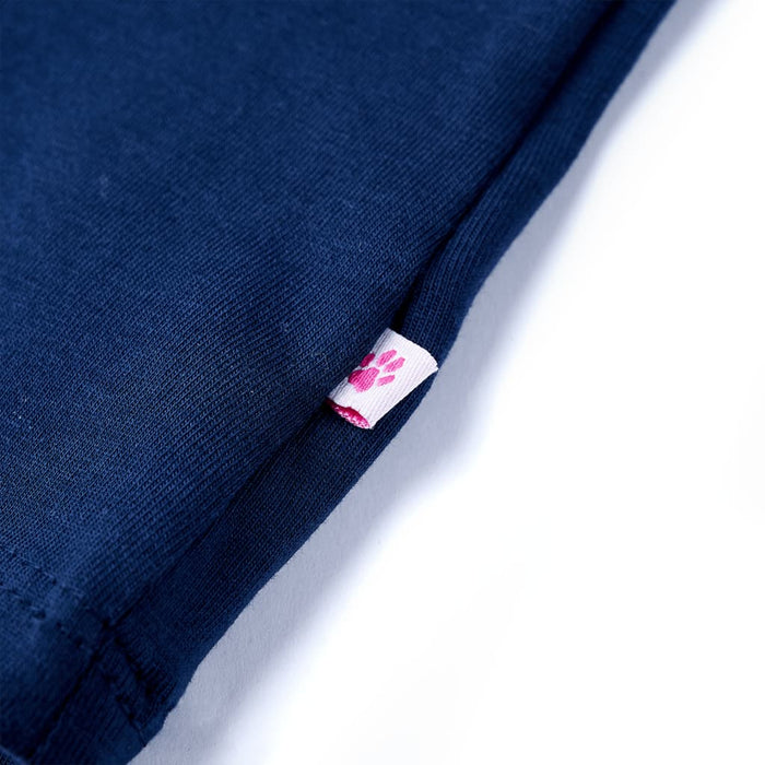 Maglietta da Bambina Blu Marino 140 10473