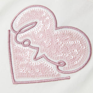 Maglietta da Bambina Ecru 104 10480