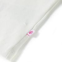 Maglietta da Bambina Ecru 140 10483