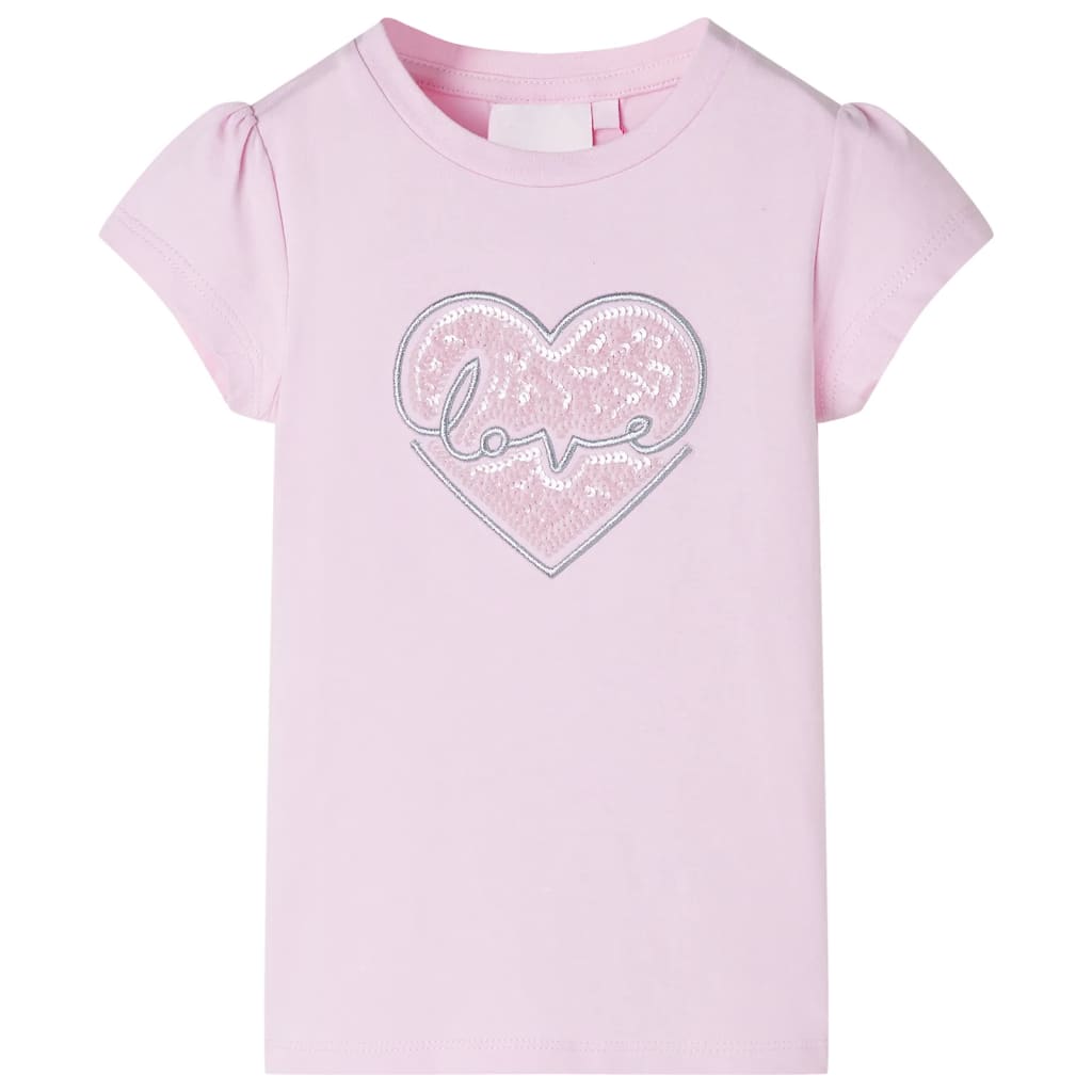 Maglietta da Bambina Rosa Chiaro 92cod mxl 85326