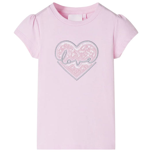 Maglietta da Bambina Rosa Chiaro 92cod mxl 85326