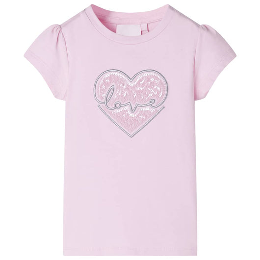 Maglietta da Bambina Rosa Chiaro 104cod mxl 109292