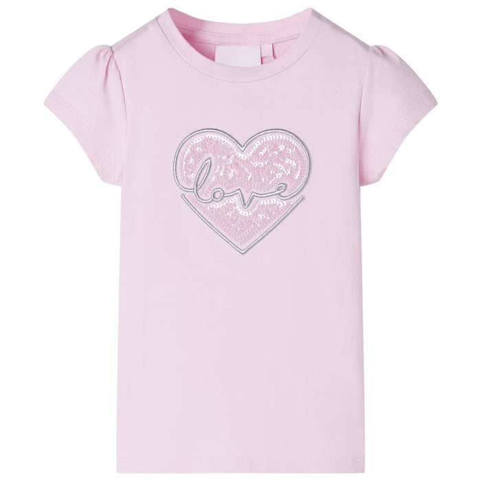 Maglietta da Bambina Rosa Chiaro 116cod mxl 85325