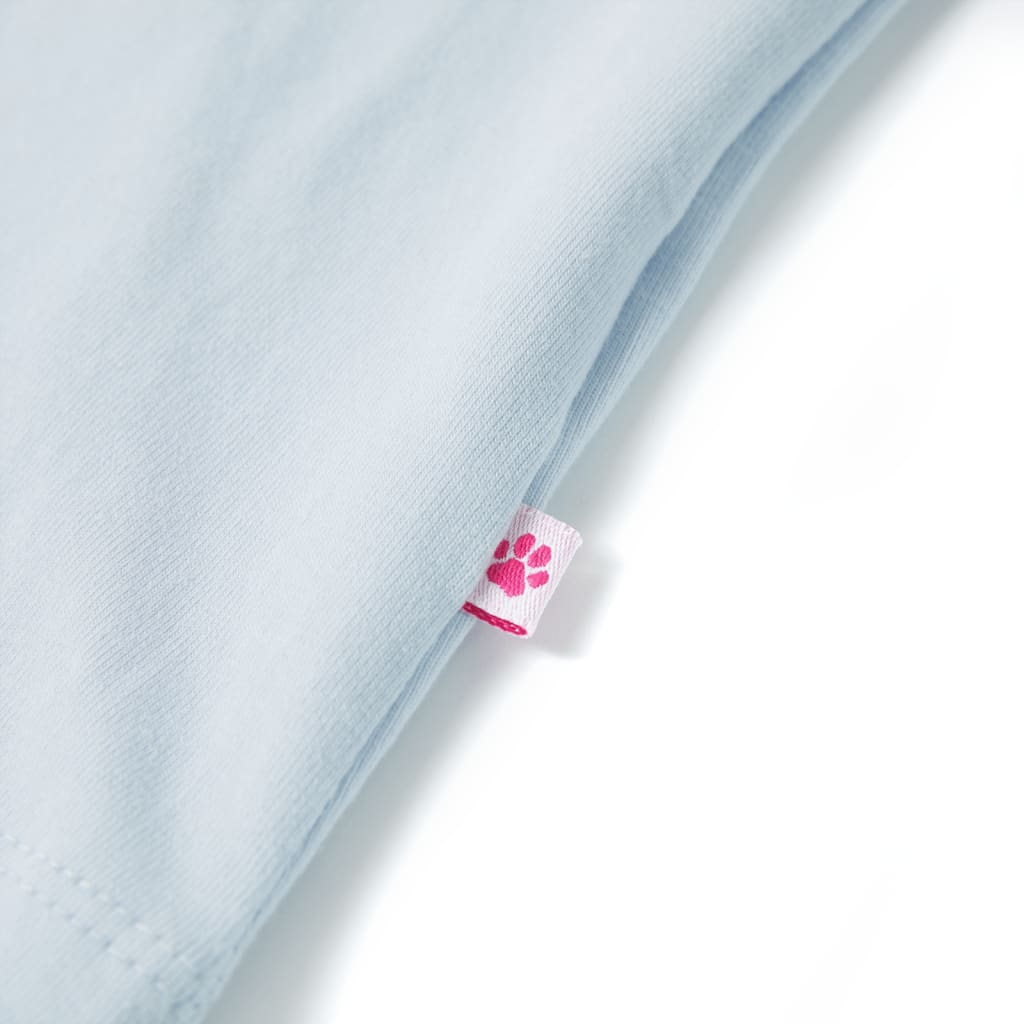 Maglietta da Bambino Azzurra 128 10492