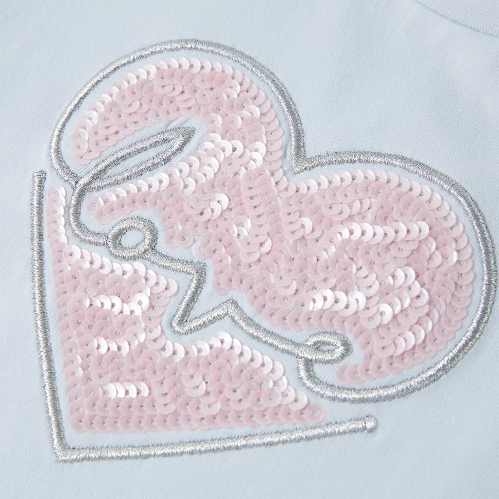 Maglietta da Bambino Azzurra 140 10493