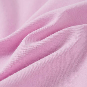 Maglietta da Bambina con Maniche Volant Lilla 116 10506