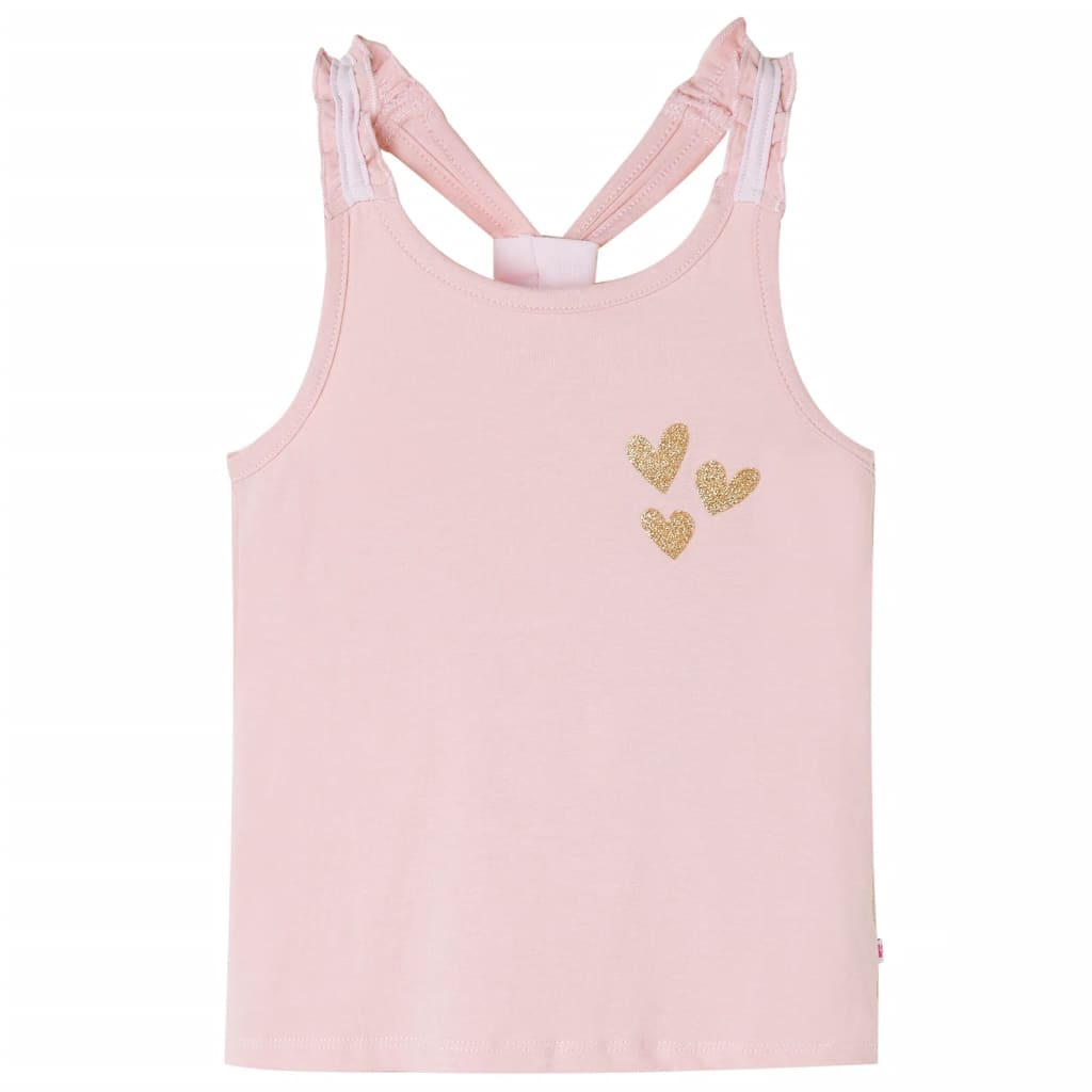 Canotta da Bambina Rosa Chiaro 92cod mxl 117215