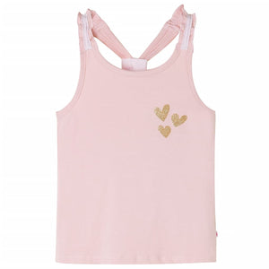 Canotta da Bambina Rosa Chiaro 92cod mxl 117215