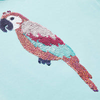 Maglietta da Bambina Acqua Chiaro 92 10554