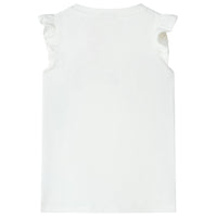Maglietta da Bambina Ecru 92