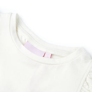 Maglietta per Bambini Ecru 128 10562