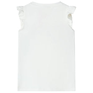 Maglietta per Bambini Ecru 140cod mxl 110421