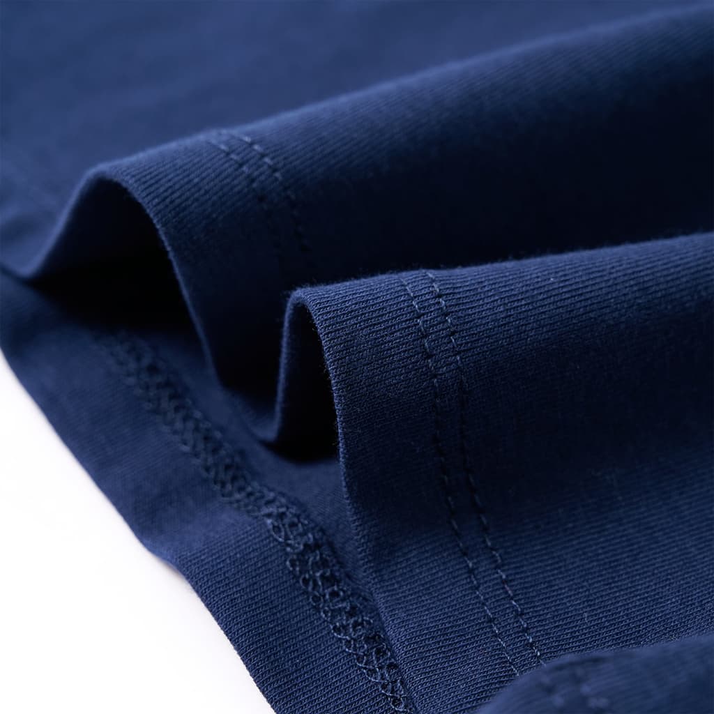 Maglietta da Bambina Blu Marino 116 10596