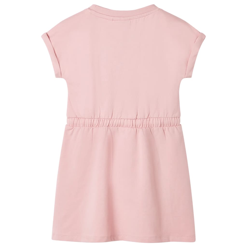 Abito da Bambina con Coulisse Rosa Chiaro 116cod mxl 87220
