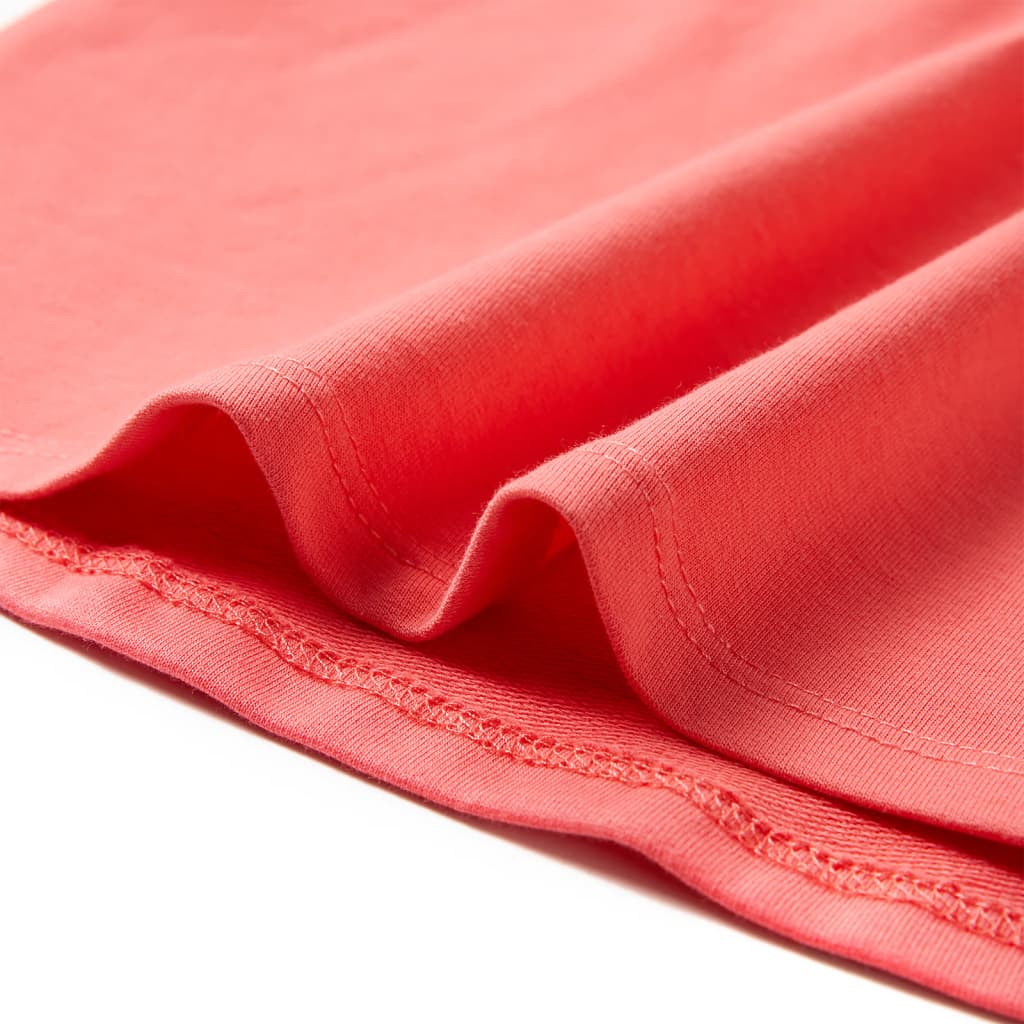 Abito da Bambina con Coulisse Corallo 92 10619