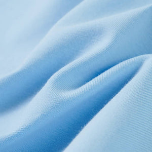 Maglietta da Bambina con Maniche Volant Azzurra 92 10629