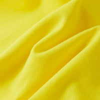 Maglietta Bambina Maniche Giallo Acceso 92