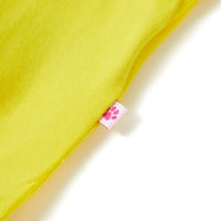 Maglietta da Bambina Gialla 92 10664