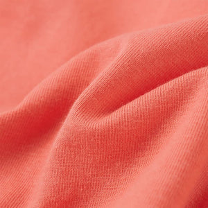 Maglietta da Bambina a Maniche Corte Corallo 128 10687