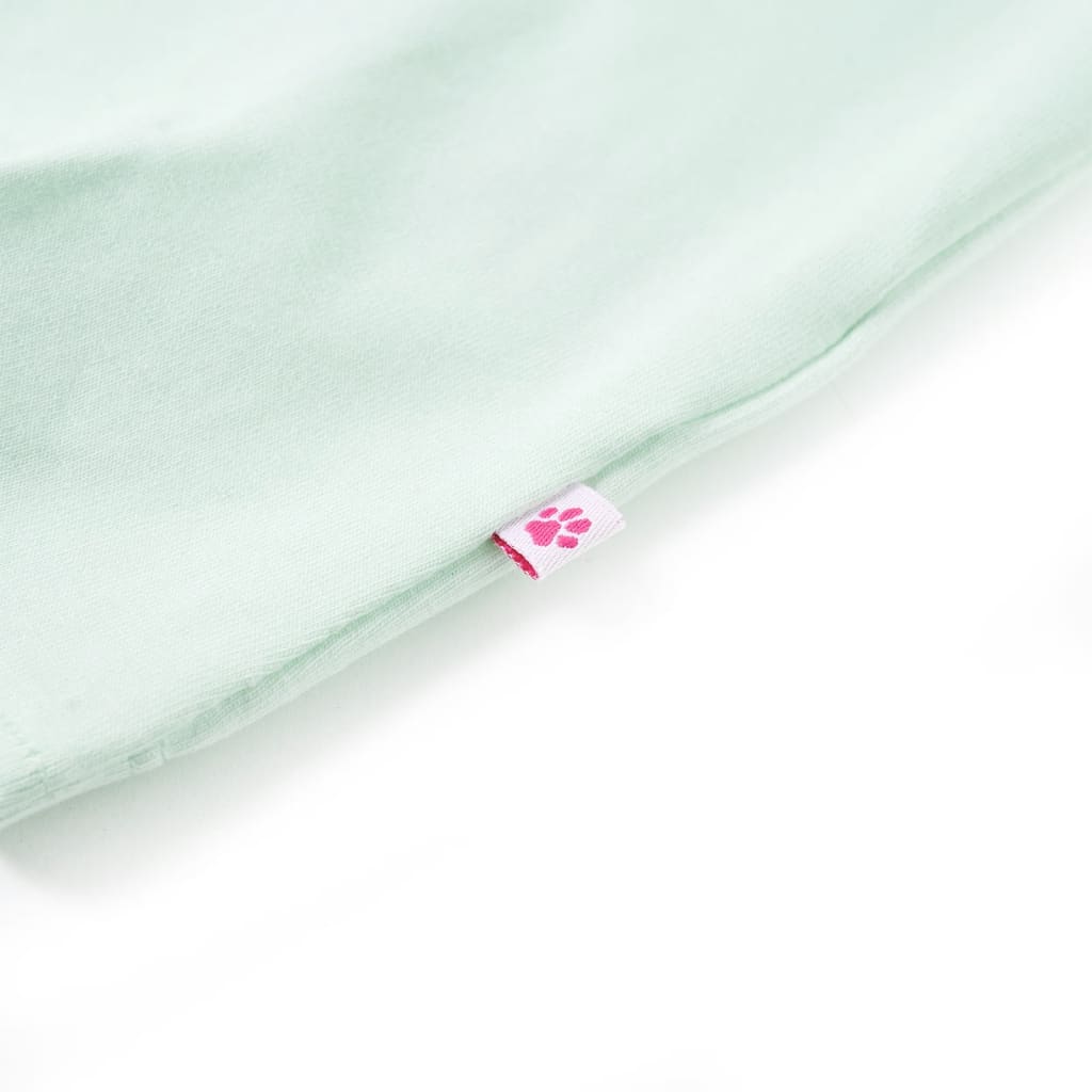 Maglietta da Bambina Menta Chiaro 92 10704