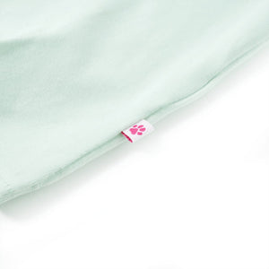 Maglietta da Bambina Menta Chiaro 128 10707
