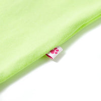 Maglietta da Bambina Giallo Neon 104 10710