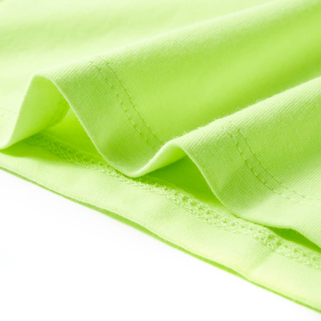 Maglietta da Bambina Giallo Neon 128 10712